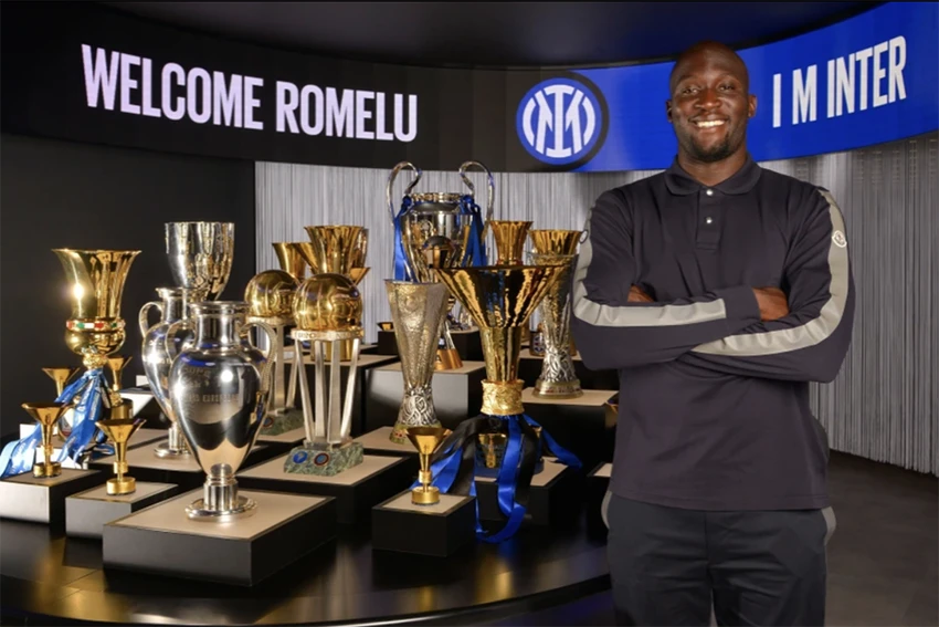 Lukaku trở lại Inter Milan dưới dạng cho mượn cho Chelsea. ẢNH: GETTY