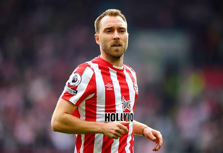 Eriksen chia tay Brentford để đến với Man Utd. ẢNH: PA Eriksen chia tay Brentford để đến với Man Utd. ẢNH: PA