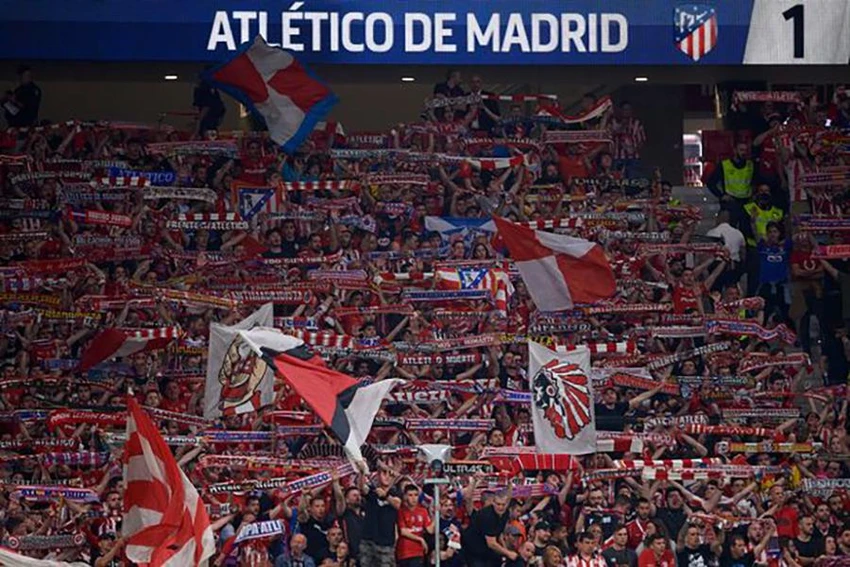 Fan Atletico Madrid không muốn thấy Ronaldo xuất hiện ở sân Metropolitano. ẢNH: GETTY Fan Atletico Madrid không muốn thấy Ronaldo xuất hiện ở sân Metropolitano. ẢNH: GETTY
