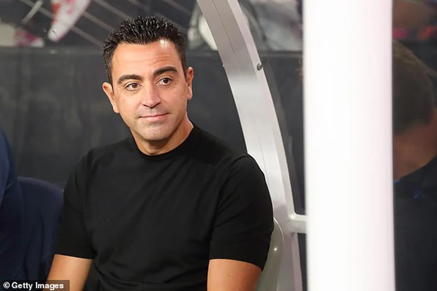 Xavi bác bỏ thông tin muốn đẩy De Jong đến MU. ẢNH: GETTY