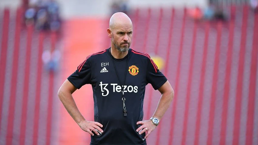 Ten Hag đang tạo kỷ luật "sắt" ở Man Utd. ẢNH: GETTY