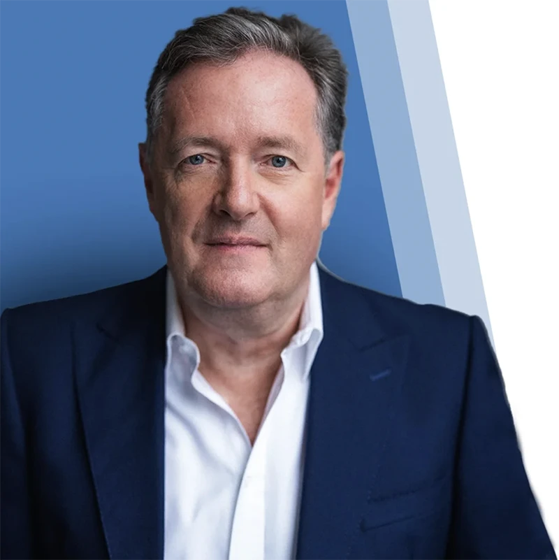Piers Morgan là fan cuồng nhiệt của Arsenal. ẢNH: SUN SPORTS Piers Morgan là fan cuồng nhiệt của Arsenal. ẢNH: SUN SPORTS