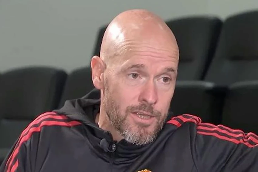 Ten Hag biết sẽ có lúc MU đá không tốt nhưng đội vẫn cần phải thắng. ẢNH: SKY SPORT Ten Hag biết sẽ có lúc MU đá không tốt nhưng đội vẫn cần phải thắng. ẢNH: SKY SPORT