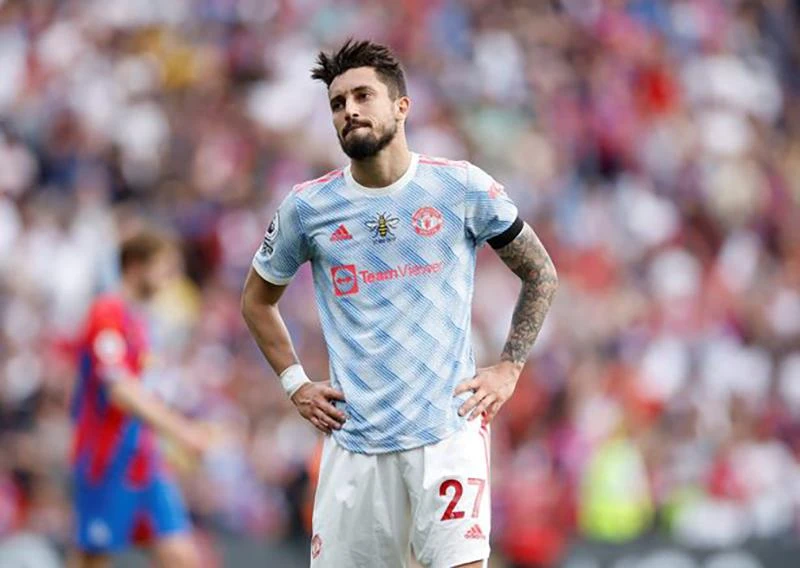 Alex Telles không còn tương lai ở Man United. ẢNH: GETTY Alex Telles không còn tương lai ở Man United. ẢNH: GETTY