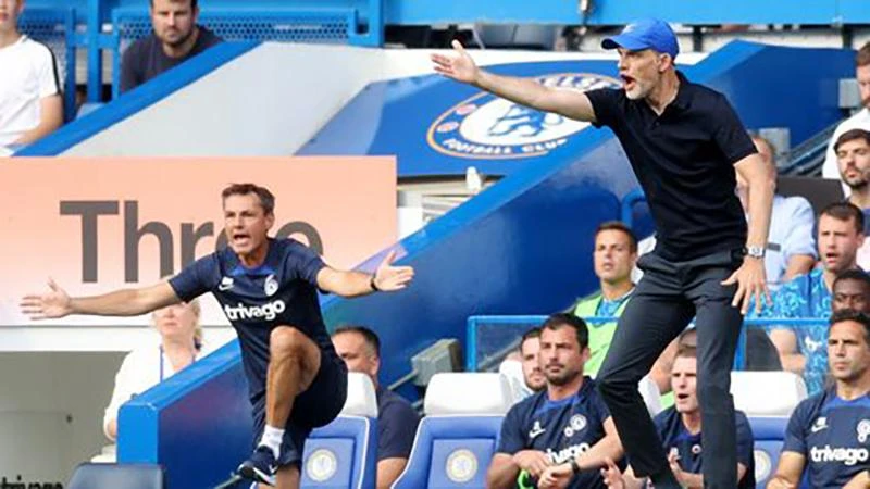 Tuchel cho rằng cảm xúc từ trận đấu khiến ông không kiềm chế được. ẢNH: GETTY Tuchel cho rằng cảm xúc từ trận đấu khiến ông không kiềm chế được. ẢNH: GETTY