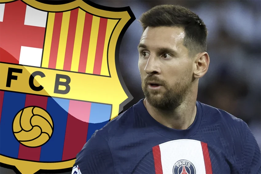 Liệu Messi có rời PSG trở lại Barca vào năm tới? ẢNH: SUN SPORTS