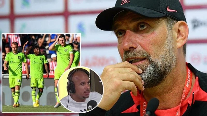 Klopp bất bình trước những bình luận không hay của Agbonlahor về Man United. ẢNH: MIRROR Klopp bất bình trước những bình luận không hay của Agbonlahor về Man United. ẢNH: MIRROR