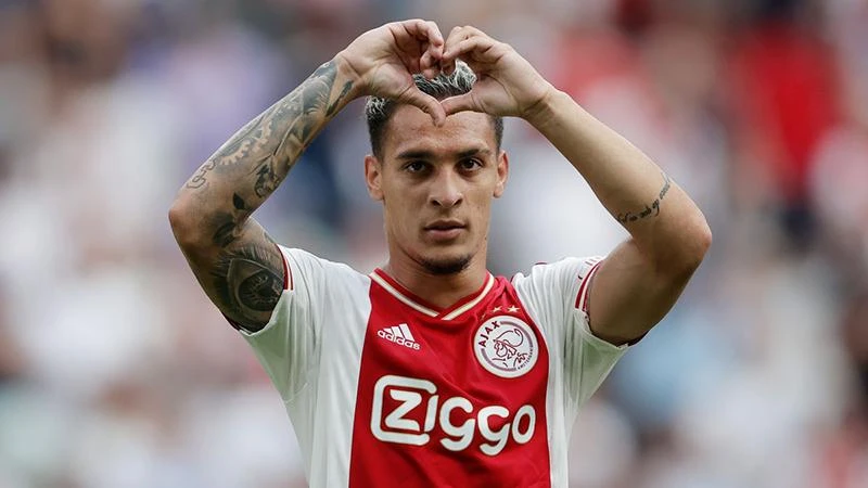 Antony quyết tâm rời Ajax. ẢNH: GETTY Antony quyết tâm rời Ajax. ẢNH: GETTY