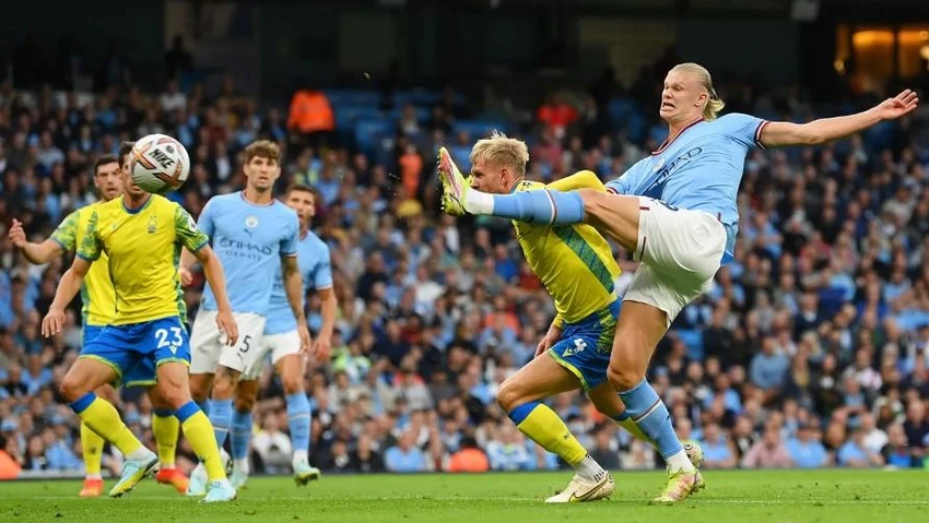 Man City dễ dàng có được chiến thắng trước Nottingham Forest. Ảnh: Getty Man City dễ dàng có được chiến thắng trước Nottingham Forest. Ảnh: Getty