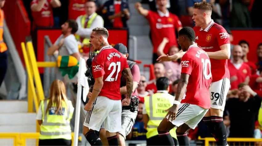 Antony có màn chào sân Old Trafford ấn tượng. Ảnh: Getty Antony có màn chào sân Old Trafford ấn tượng. Ảnh: Getty