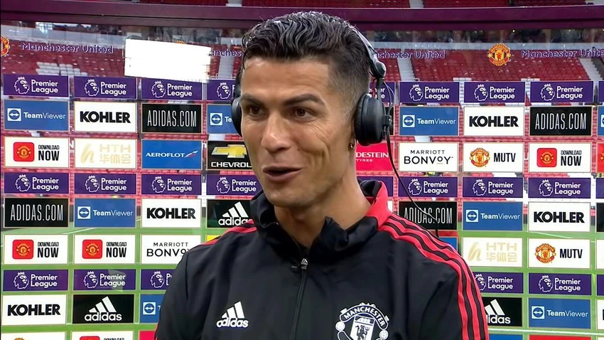 Ronaldo rất vui khi MU liên tục giành chiến thắng. ẢNH: MAN UTD Ronaldo rất vui khi MU liên tục giành chiến thắng. ẢNH: MAN UTD