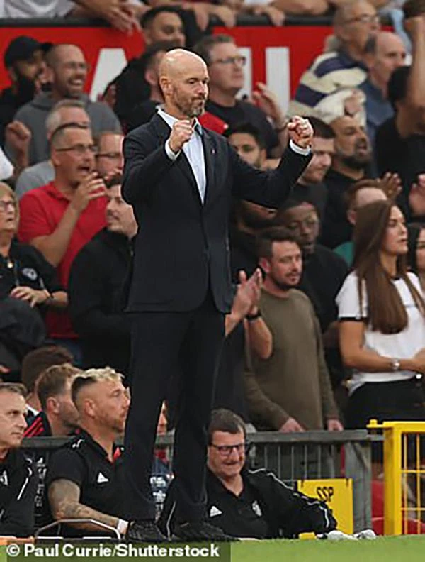 Ten Hag tin rằng MU đã có động lực thi đấu và thúc đẩy đội bóng tiếp tục tiến lên. ẢNH: SHUTTERSTOCK Ten Hag tin rằng MU đã có động lực thi đấu và thúc đẩy đội bóng tiếp tục tiến lên. ẢNH: SHUTTERSTOCK