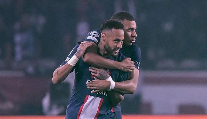 Mbappe thừa nhận có lúc mâu thuẫn với Neymar nhưng vẫn tôn trọng siêu sao người Brazil. ẢNH: GETTY