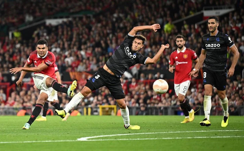 MU thi đấu bế tắc trước hàng thủ khó chịu của Real Sociedad. Ảnh: UEFA MU thi đấu bế tắc trước hàng thủ khó chịu của Real Sociedad. Ảnh: UEFA