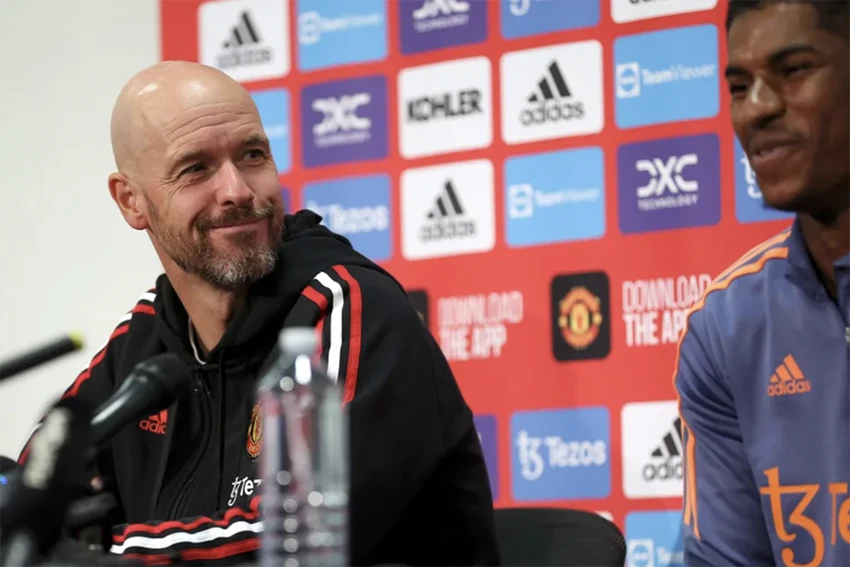 Rashford được Ten Hag tin tưởng hơn Ronaldo. ẢNH: GETTY