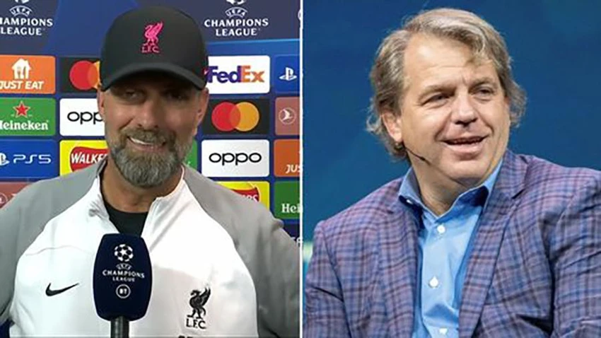 Klopp không đồng tình với ý tưởng của Boehly. ẢNH: MIRROR Klopp không đồng tình với ý tưởng của Boehly. ẢNH: MIRROR