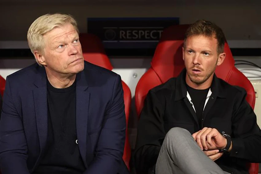 Oliver Kahn vẫn đang ủng hộ Nagelsmann. ẢNH: GETTY