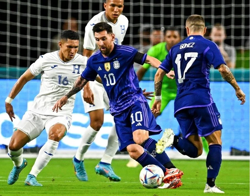 Messi càng chơi càng hay trước thềm World Cup. Ảnh: Sport Brief