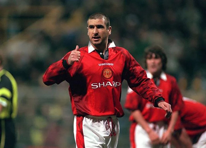 Cantona là huyền thoại của Manchester United. ẢNH: GETTY Cantona là huyền thoại của Manchester United. ẢNH: GETTY