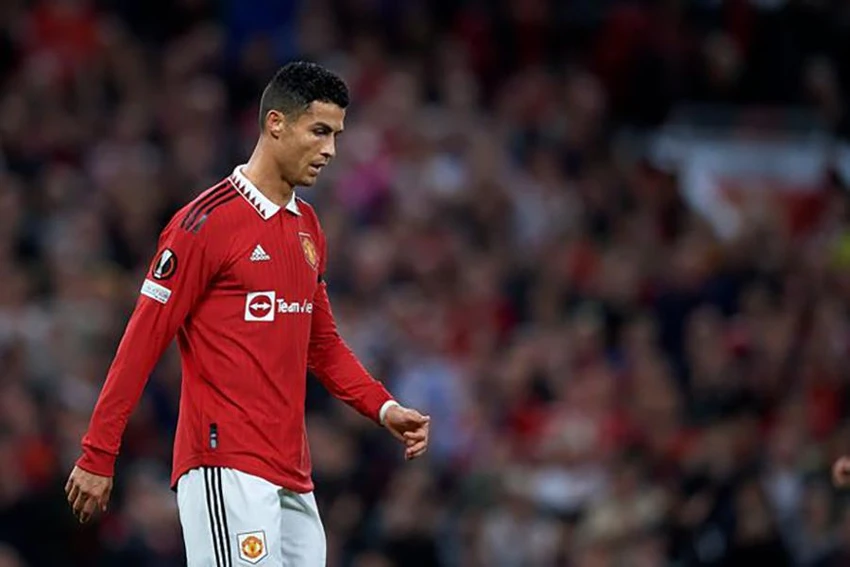 Ronaldo muốn rời Man Utd trong kỳ chuyển nhượng mùa hè vừa qua. ẢNH: GETTY