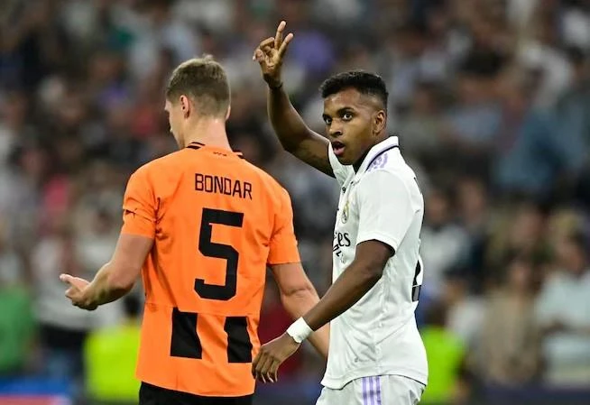 Real có trận đấu nhọc nhằn trước Shakhtar Donetsk. Ảnh: Getty Real có trận đấu nhọc nhằn trước Shakhtar Donetsk. Ảnh: Getty