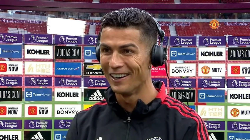 Ronaldo cũng gửi thông điệp riêng trên mạng xã hội. ẢNH: SKY SPORTS Ronaldo cũng gửi thông điệp riêng trên mạng xã hội. ẢNH: SKY SPORTS