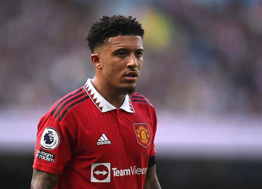 Sancho bị Ten Hag loại khỏi đội hình vì chấn thương hay mất phong độ? ẢNH: GETTY