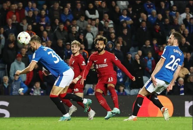 Mohamed Salah có cú hat-trick tại Champions League mùa này. Ảnh: Getty