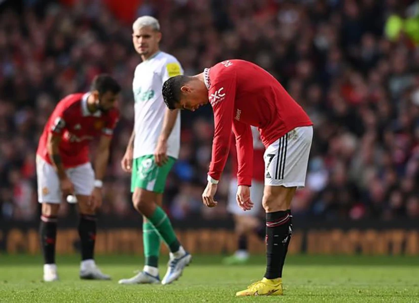 Ronaldo trải qua một ngày thất vọng. ẢNH: GETTY Ronaldo trải qua một ngày thất vọng. ẢNH: GETTY