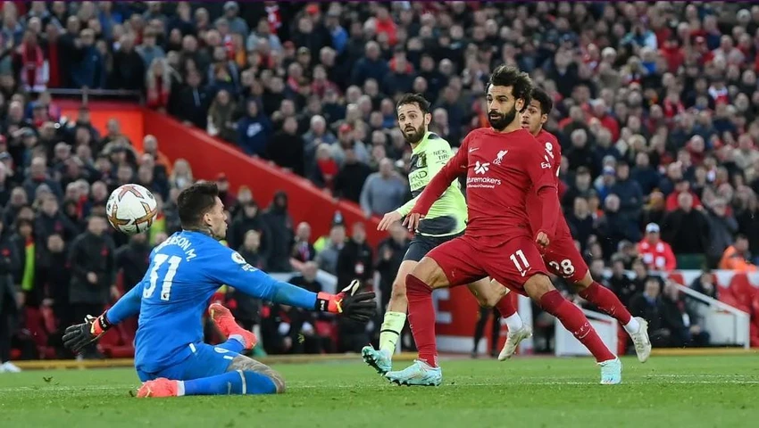 Salah là cầu thủ ghi bàn duy nhất cho trận đấu. Ảnh: Getty Salah là cầu thủ ghi bàn duy nhất cho trận đấu. Ảnh: Getty