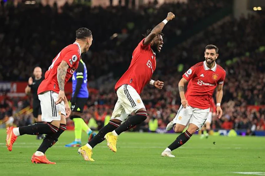 MU đã có 1 trận trên chân Tottenham toàn diện. ẢNH: GETTY MU đã có 1 trận trên chân Tottenham toàn diện. ẢNH: GETTY