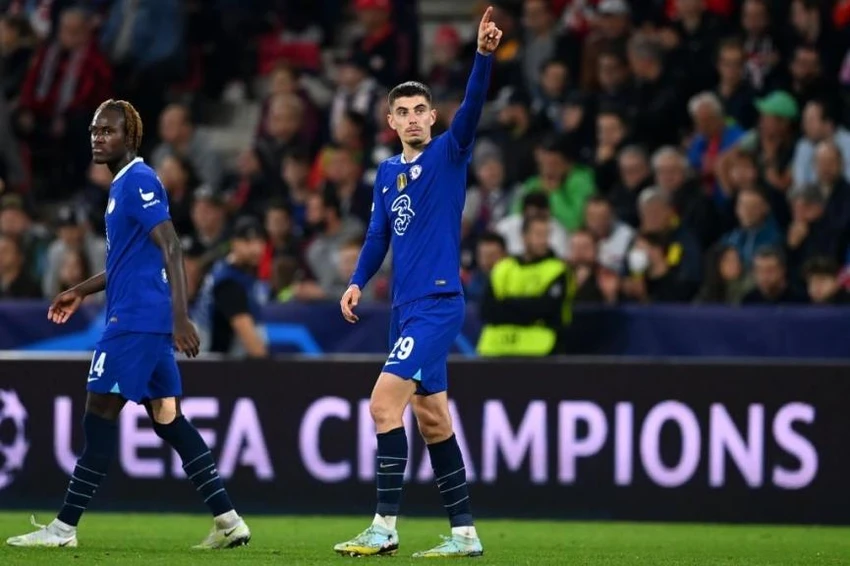 Havertz mang về 3 điểm quan trọng giúp Chelsea đi tiếp ở Champions League. Ảnh: Getty Havertz mang về 3 điểm quan trọng giúp Chelsea đi tiếp ở Champions League. Ảnh: Getty