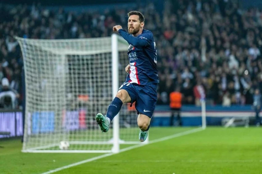 Messi tỏa sáng với cú đúp bàn thắng và góp công vào 4/5 bàn thắng của PSG. Ảnh: Getty Messi tỏa sáng với cú đúp bàn thắng và góp công vào 4/5 bàn thắng của PSG. Ảnh: Getty