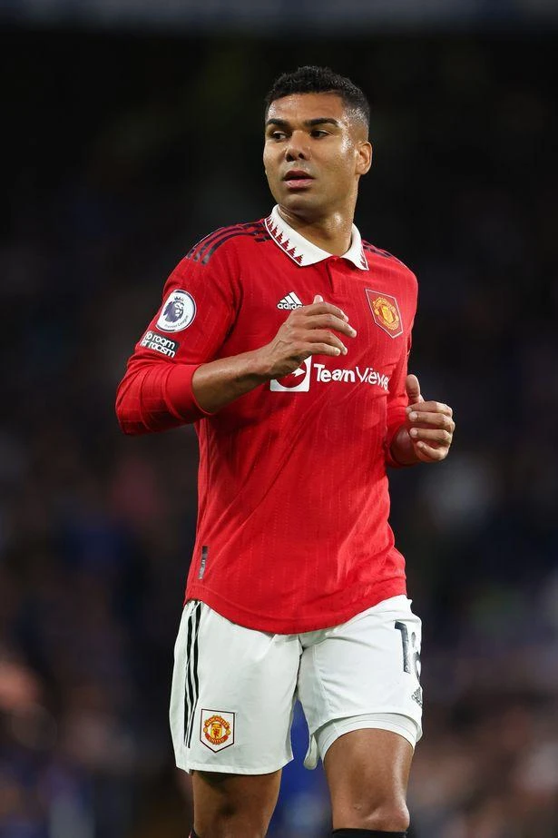 Casemiro nổi tiếng là cầu thủ cực khỏe khi còn ở Real Madrid. Ảnh: DAILY STAR Casemiro nổi tiếng là cầu thủ cực khỏe khi còn ở Real Madrid. Ảnh: DAILY STAR