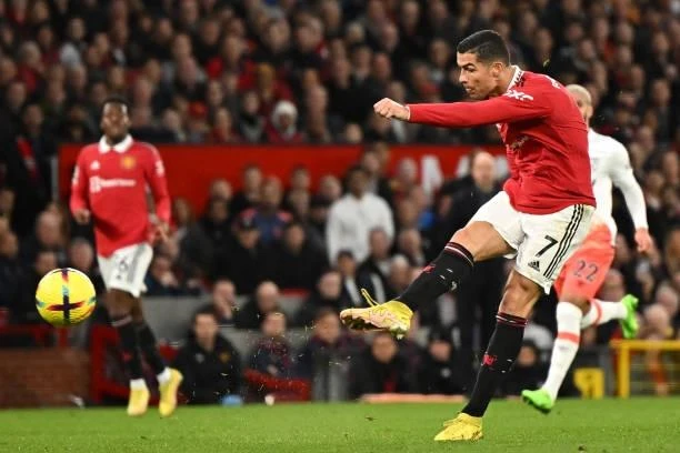Ronaldo chơi rất xông xáo nhưng không ghi được bàn thắng. ẢNH: GETTY Ronaldo chơi rất xông xáo nhưng không ghi được bàn thắng. ẢNH: GETTY