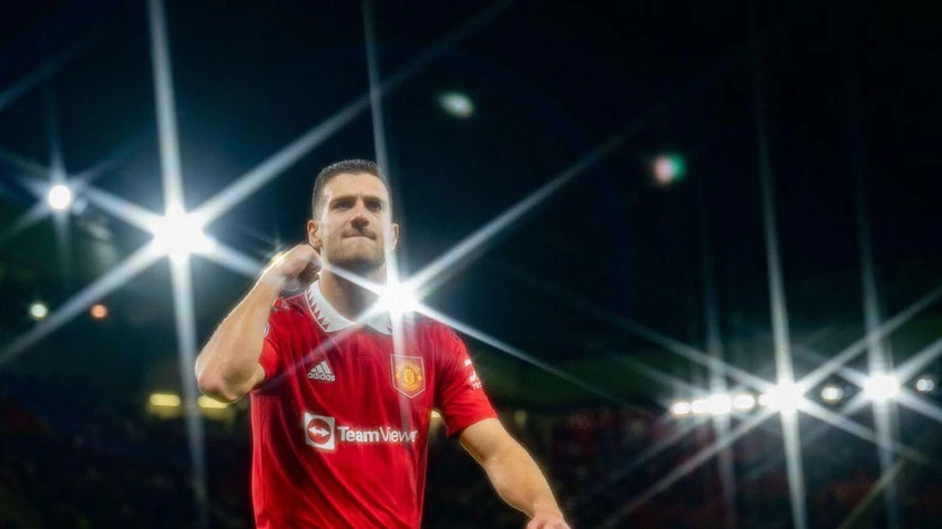Dalot đang là ngôi sao sáng ở Man Utd. ẢNH: GETTY Dalot đang là ngôi sao sáng ở Man Utd. ẢNH: GETTY