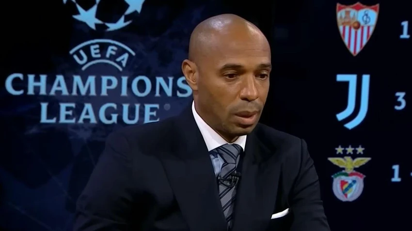 Henry rất ngưỡng mộ khả năng chơi bóng của Messi. ẢNH: GETTY Henry rất ngưỡng mộ khả năng chơi bóng của Messi. ẢNH: GETTY