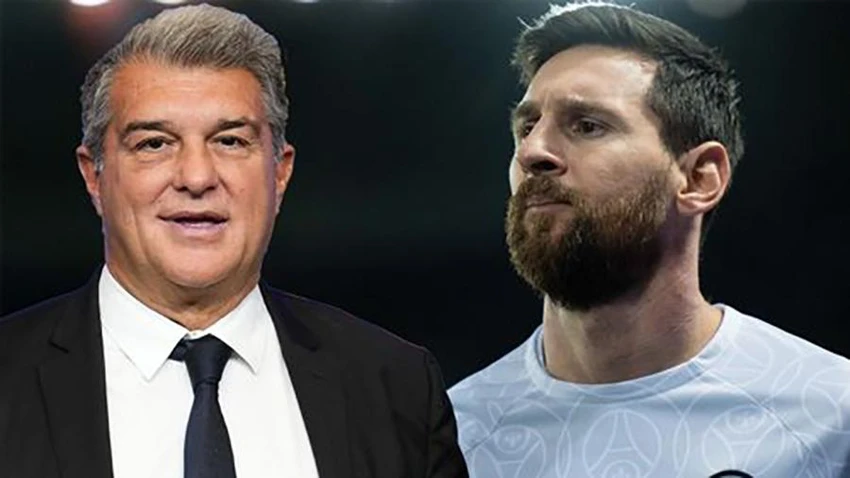 Messi từ chối nhận mọi cuộc gọi từ chủ tịch Barcelona Joan Laporta. ẢNH: MIRROR Messi từ chối nhận mọi cuộc gọi từ chủ tịch Barcelona Joan Laporta. ẢNH: MIRROR