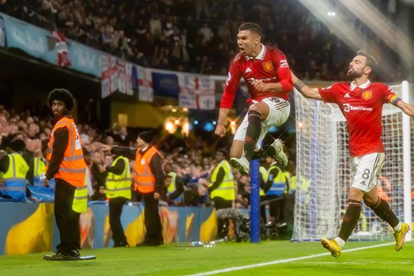 Casemiro đang dần khẳng định mình là cầu thủ không thể thay thế tại MU. ẢNH: GETTY Casemiro đang dần khẳng định mình là cầu thủ không thể thay thế tại MU. ẢNH: GETTY