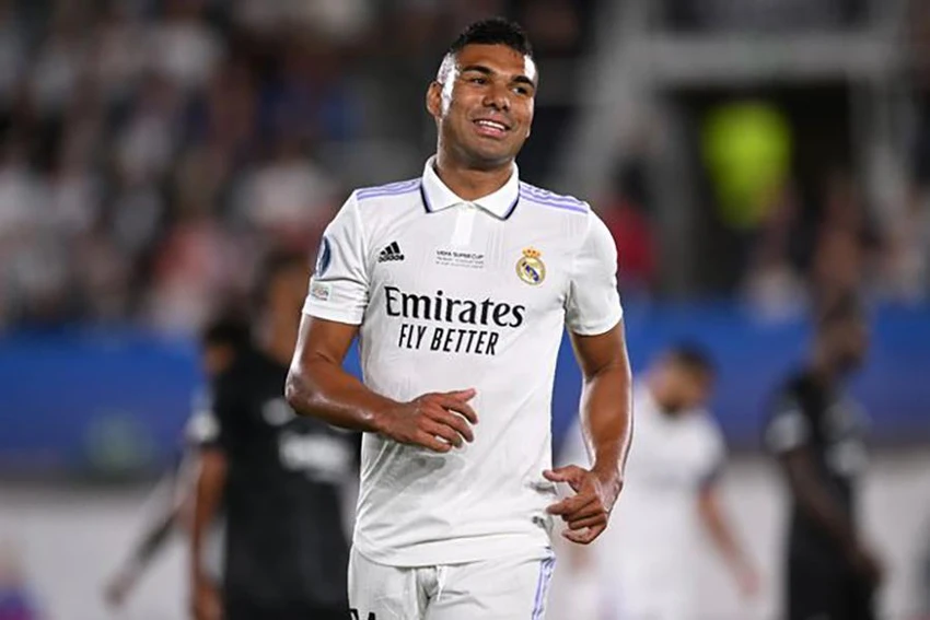 Casemiro có những năm tháng cực kỳ thành công tại Real Madrid. ẢNH: GETTY Casemiro có những năm tháng cực kỳ thành công tại Real Madrid. ẢNH: GETTY