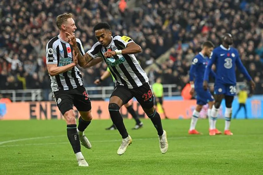 Sau trận thua Newcastle, Chelsea đứng thứ 8 trên bảng xếp hạng Premier League với chỉ 21 điểm. ẢNH: GETTY Chelsea thua Newcatle