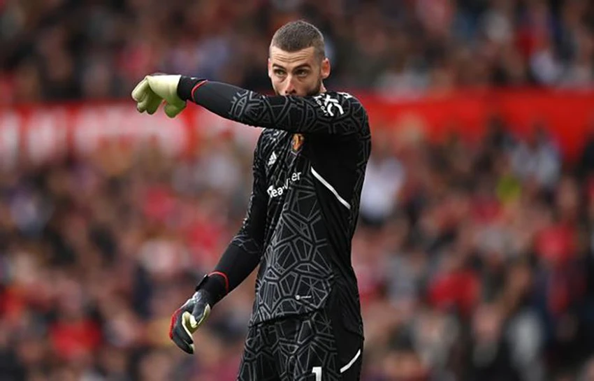 De Gea bị HLV Luis Enrique gạch tên khỏi đội hình tuyển Tây Ban Nha dự World Cup 2022. ẢNH: GETTY david De gea