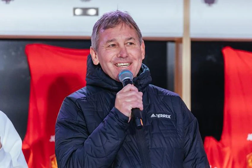 Bryan Robson hiện đóng vai trò là đại sứ của Man Utd. ẢNH: GETTY Cựu đội trưởng Manchester United Bryan Robson
