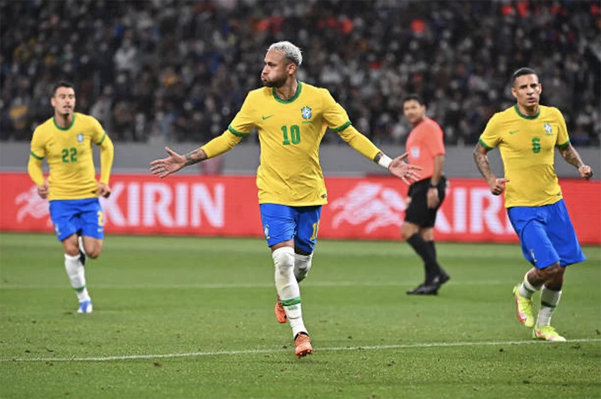 Đem tới World Cup với đội hình gồm 9 tiền đạo, Brazil là ứng cử viên sáng giá cho chức vô địch. Ảnh: GETTY Neymar World Cup 2022