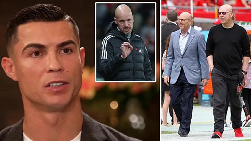 Lãnh đạo MU đang cân nhắc các phương án đẩy Ronaldo rời đội bóng. ẢNH: MIRROR MU sa thải Ronaldo
