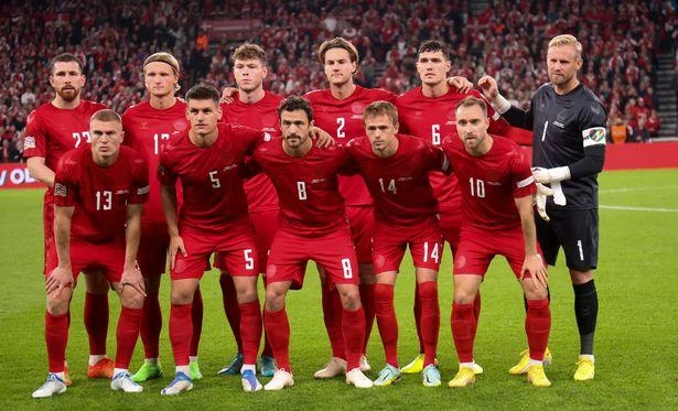 Đan Mạch là ngựa ô ở VCK World Cup 2022. ẢNH: GETTY Đan Mạch là ngựa ô ở VCK World Cup 2022