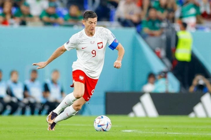 Một trận đấu không thành công của Lewandowski. Ảnh: Getty