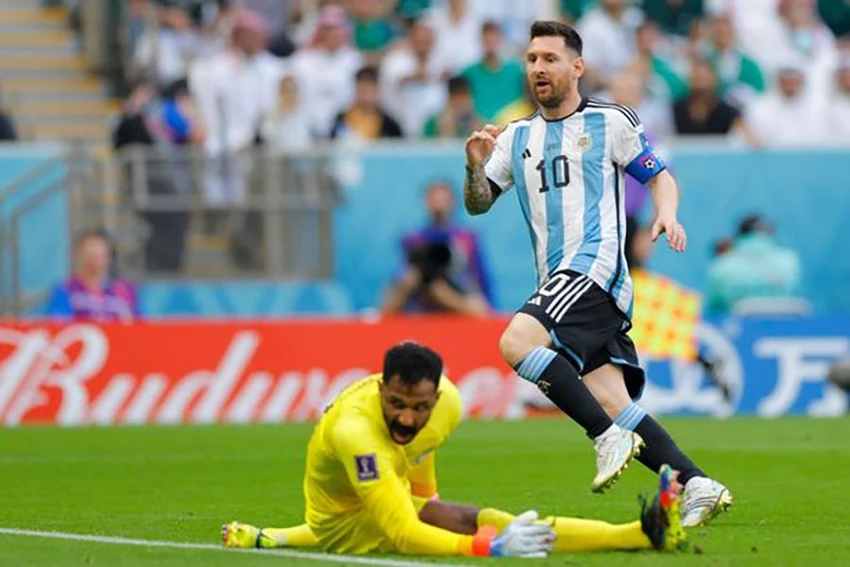 Ngoài bàn thắng trên chấm 11m của Messi... ẢNH: GETTY Ngoài bàn thắng trên chấm 11m của Messi... ẢNH: GETTY
