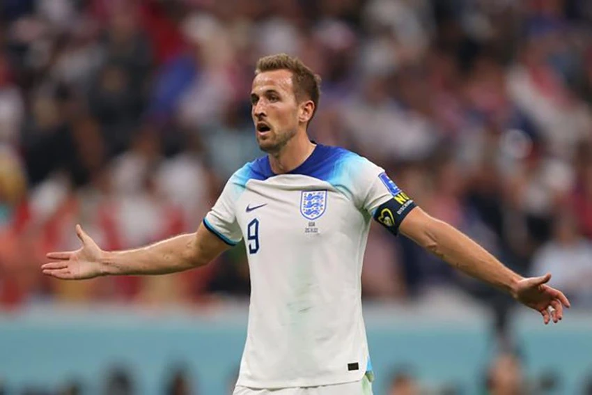 Harry Kane bị ảnh hưởng của chấn thương trước đó nên thi đấu không hiệu quả. ẢNH: GETTY