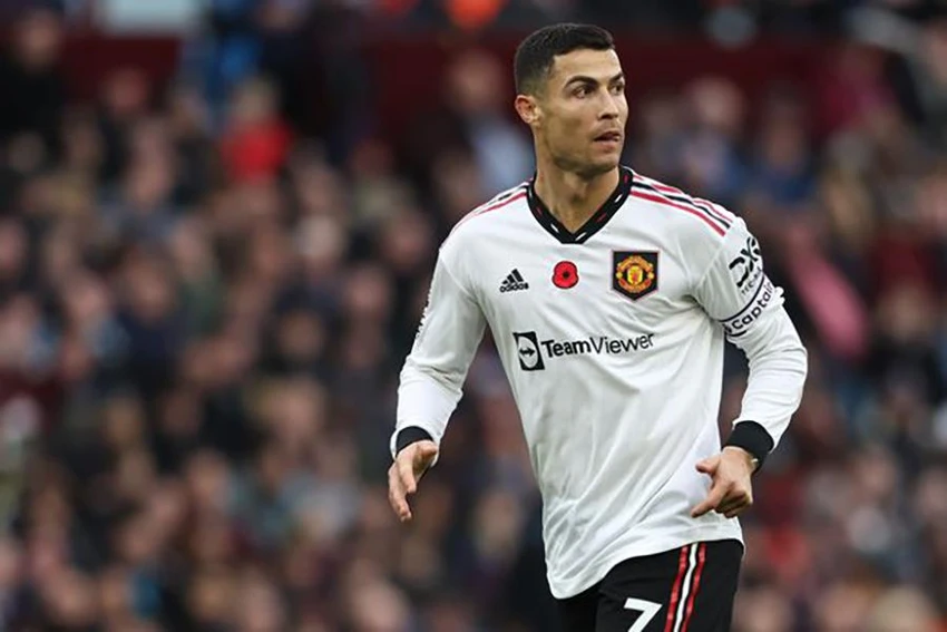 Đây là trận đấu cuối cùng của Ronaldo trong màu áo Man United. ẢNH: GETTY Đây là trận đấu cuối cùng của Ronaldo trong màu áo Man United. ẢNH: GETTY